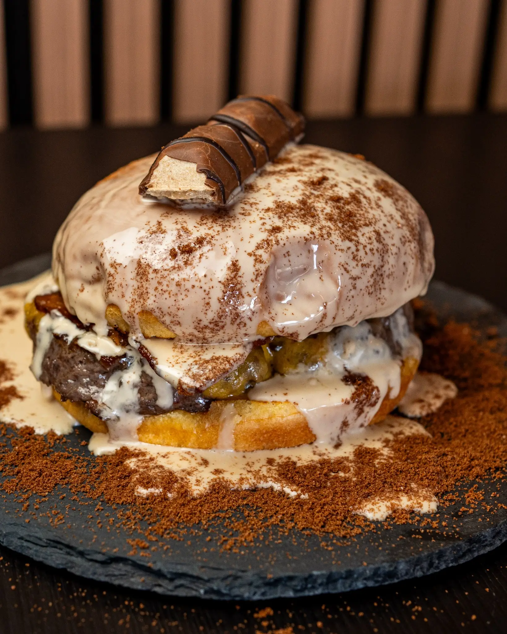 Hamburguesa Kinder de hamburguesería Malavida